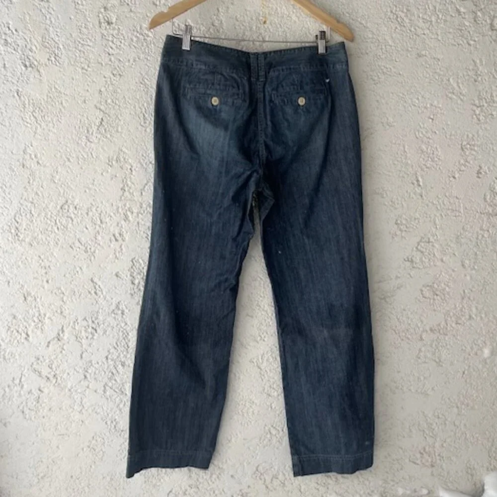 LOFT Lightweight Wide Leg  Jeans – NWT - Picture 6 of 6